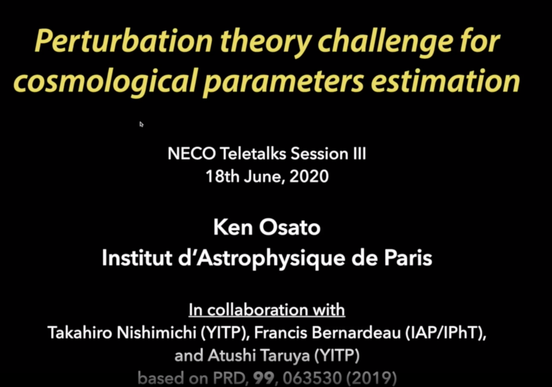 Perturbation Theory for Cosmology