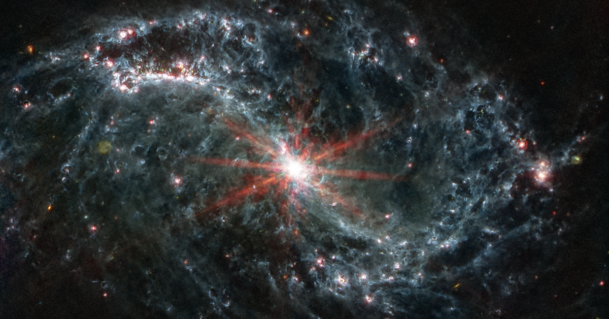 JWST galaxy image